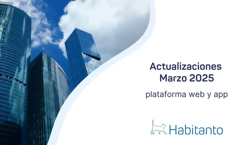 Portada de documento de actualizaciones de marzo 2025