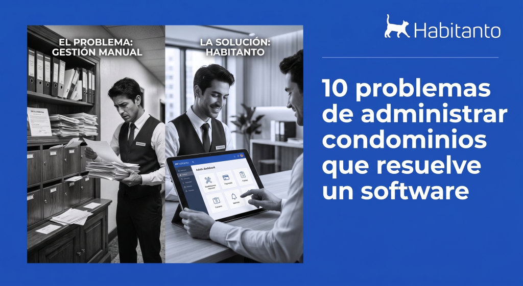 10 problemas de administrar condominios que resuelve un software