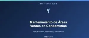 mantenimiento de áreas verdes en condominios